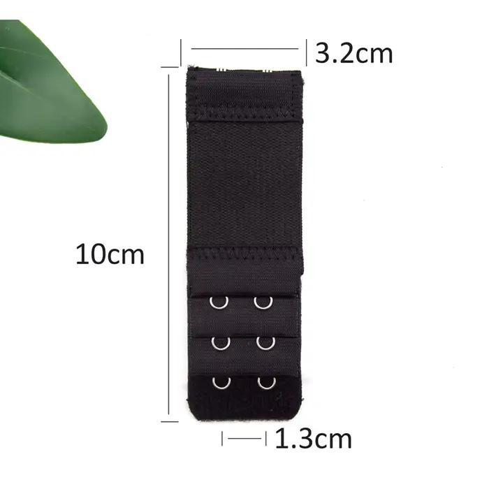 Extension de soutien-gorge élastique à 2 crochets pour femmes, 5 pièces/ensemble, sangle d'extension, Clip à crochet, boucle réglable, accessoires intimes