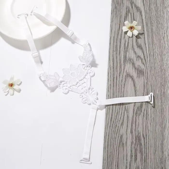 3 pièces croix beauté dos soutien-gorge bretelles papillon anti-dérapant soutien-gorge bretelles fleur soutien-gorge accessoires sous-vêtements bandoulière