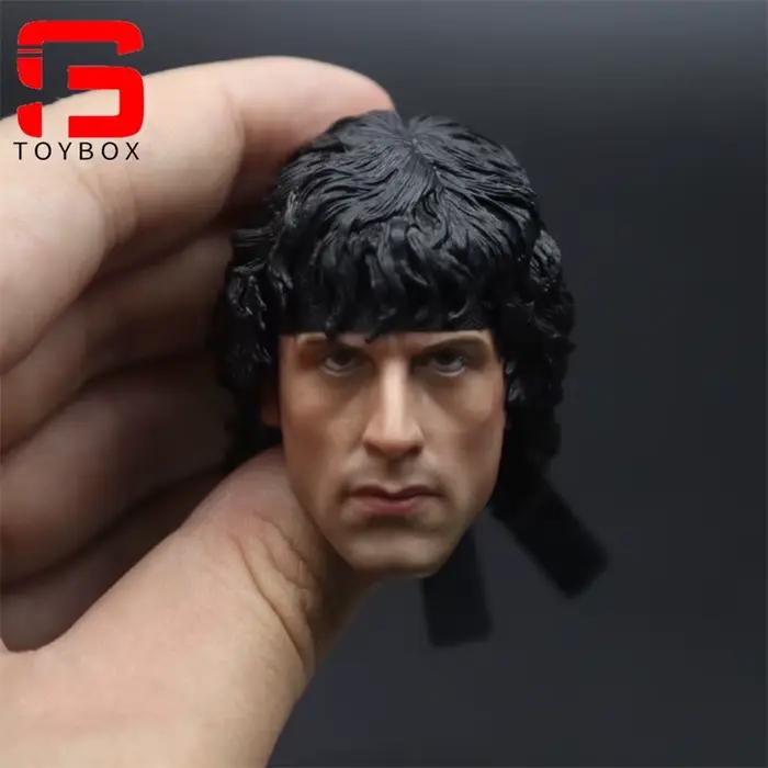 Sculpture de tête masculine européenne et américaine, Hugh Jackman Henry Cavill Arnold, Sculpture de tête adaptée aux poupées corporelles d'action de 12 pouces, 1/6