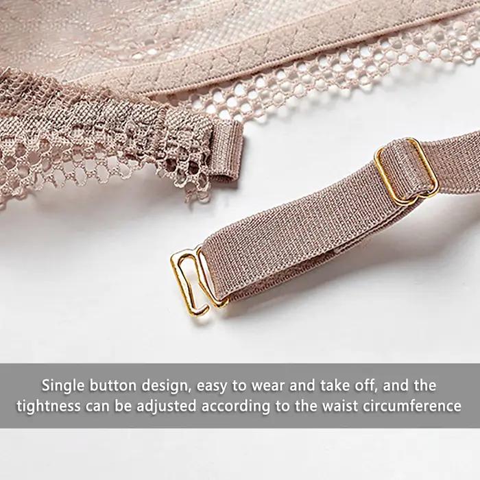 Soutien-gorge en dentelle brillante pour femmes avec décolleté en V profond et conception dos bas élégant pour toutes les occasions spéciales