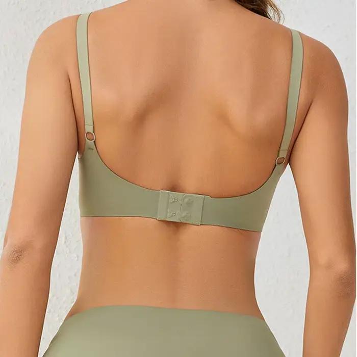 Soutien-gorge de maternité avec push-up devant pour éviter l'affaissement, sans couture, respirant et confortable, soutien-gorge push-up d'allaitement