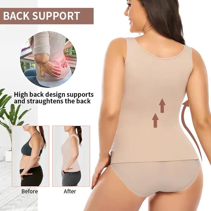 V-Camisole avec soutien-gorge rembourré intégré pour femme, haut précieux à bretelles larges, soutien-gorge performant intégré