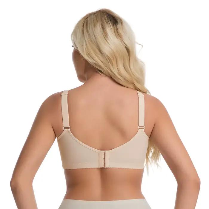 Soutien-gorge femme grande taille sans couture, confortable, surface lisse, bretelles ajustables, effet push-up, sans rembourrage, respirant, anti-humidité