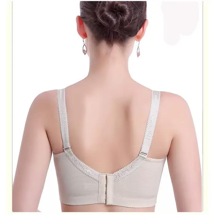 Soutien-gorge Grande Taille Femme 75-105 C D DD E F Bonnets Profonds Sexy en Dentelle Push-Up Brassière Sans Bretelles BH VS C3307