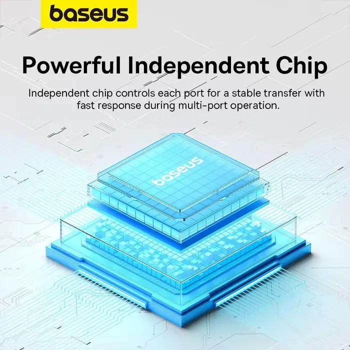 Bas192.- airies USB 3.0 4 ports ABS pour ordinateur portable, adaptateur multi-séparateur pour Xiaomi, Lenovo, Macbook, PC, accessoires informatiques