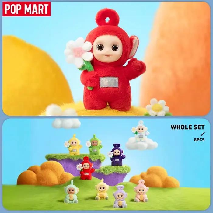 POP MART Teletubbies "Say Hello" série véritable boîte mystère boîte aveugle devinez sac jouets poupée mignon décorations de bureau Collection cadeau
