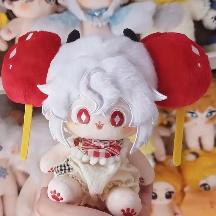 Poupée en coton doux de 20 cm, personnage de jeu Cookie Kingdom Candy Apple Cookie, style anime, kawaii, cosplay, dessin animé, jouet à habiller DIY, cadeau pour fans