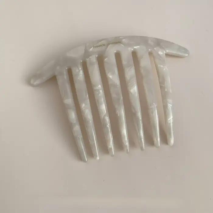 Épingle à cheveux française en forme de U, avec peigne à tête de boulette de viande, moderne, Simple