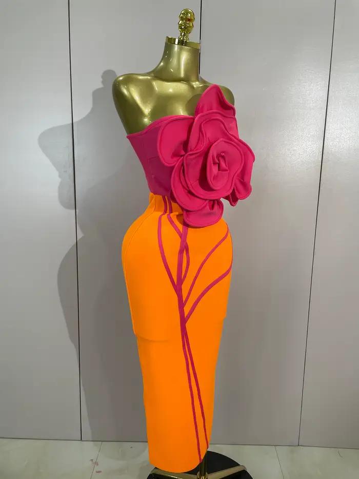 Robe longue de soirée élégante et luxueuse pour femme, style célébrité, pour club, fête, anniversair