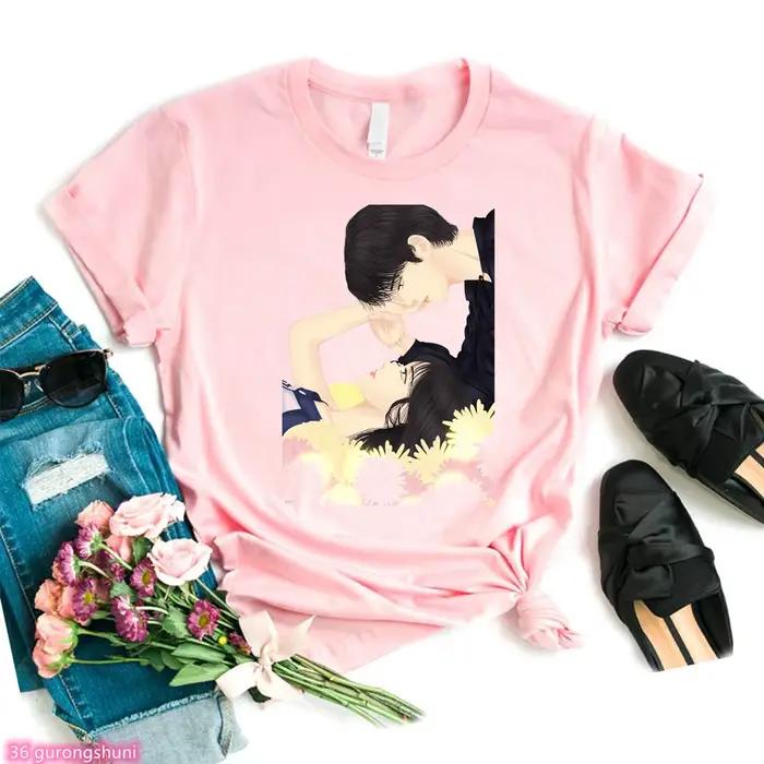 T-shirt imprimé graphique My Demon pour femme, série télévisée coréenne, tendance de la mode des ann