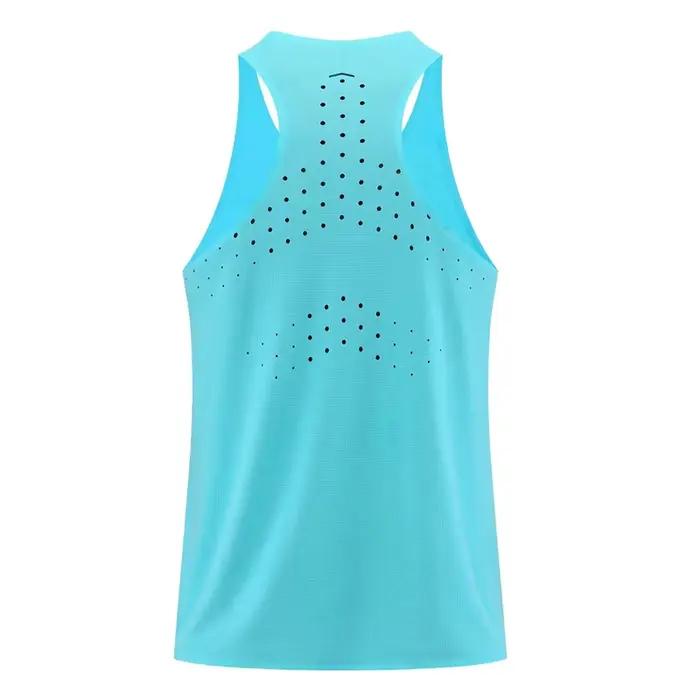 Athlétisme débardeur gilets de course vitesse sport Fitness chemises gars sans manches hommes femmes