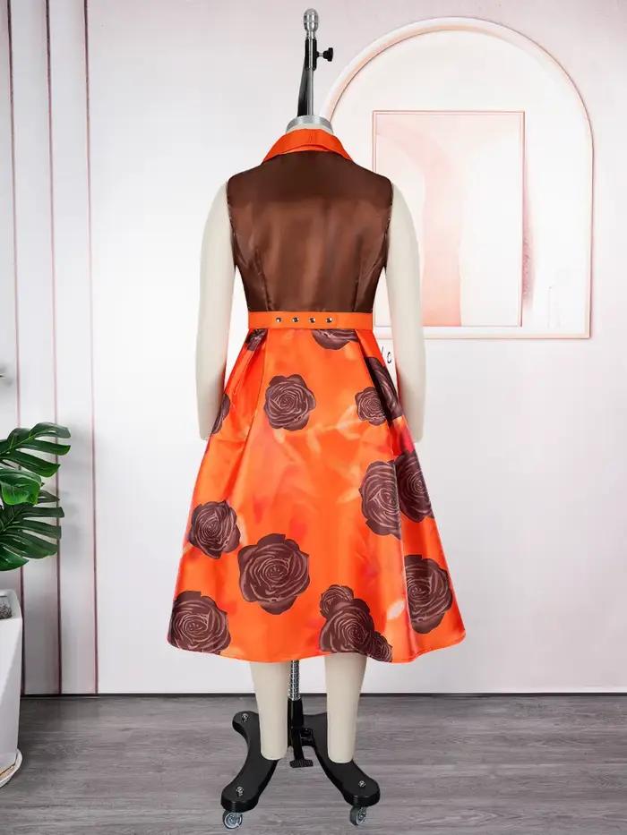 Robes Maxi imprimées africaines Dashiki, salopette élégante de bureau pour dames, vêtements de fête,