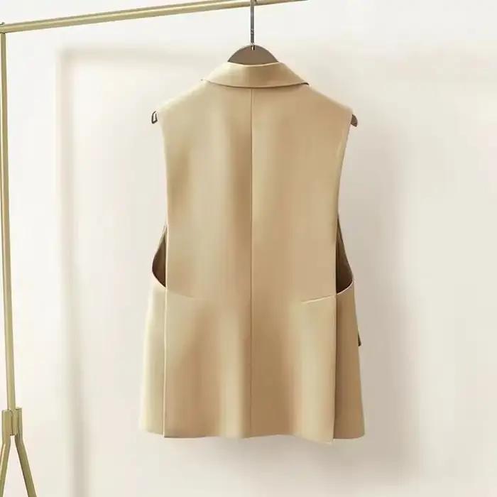 FibrCardigan-Manteau sur mesure pour femme, veste noire imbibée, vêtements de créateurs de luxe, mod