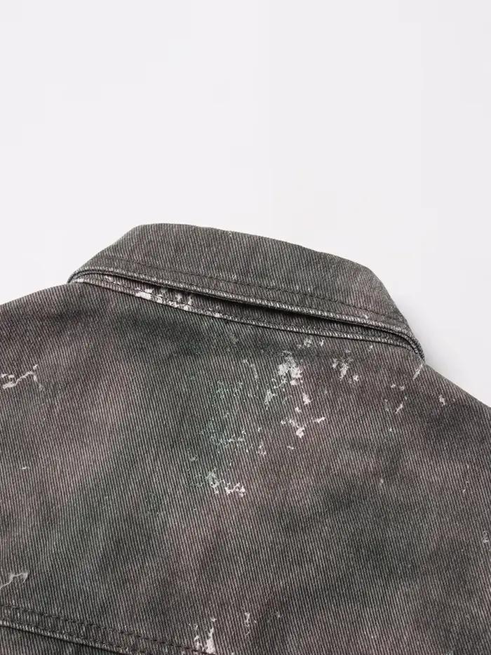 TWOTWurea-Veste en jean YLE Temperament pour femme, revers, manches longues, simple boutonnage, cams