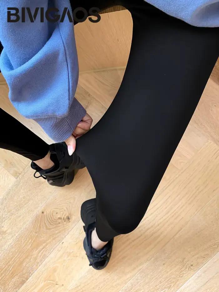 BIVIGAOS noir mince peau de requin Leggings femmes soleil imprimé maigre mince Sexy Fitness Leggings
