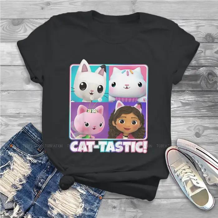 T-shirt pour femmes, boîte de bébé, 5XL, maison de poupée, Gabby, dessin animé, Tops créatifs, t-shi