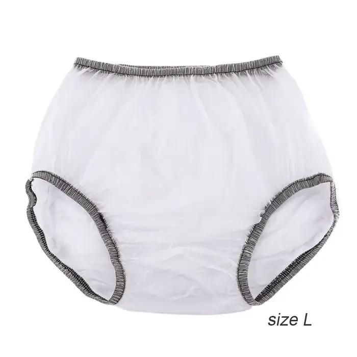 Couche adulte douce polyvalente utilisation pantalon d'incontinence lavable élastique sous-vêtements