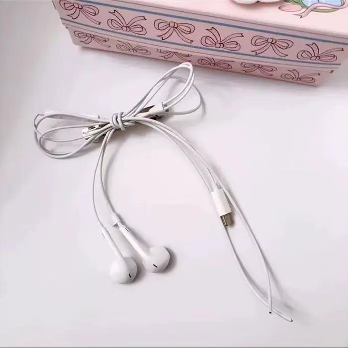  Barrettes à cheveux en fil de casque de mode coréenne - Harajuku mignonnes esthétiques recyclées