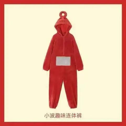 Adultes enfants Onesies doux manches longues pyjamas Dipsy Tinky Winky Po Lala Costumes maison vêtem