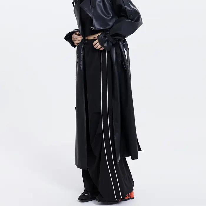 Jupes Maxi pour femmes, Harajuku Y2k, droites, Chic, assorties avec tout, taille basse, vêtements St