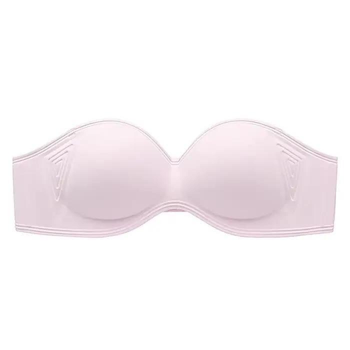 Soutien-gorge sans bretelles une pièce pour femme, antidérapant, respirant, confortable, avec mainti