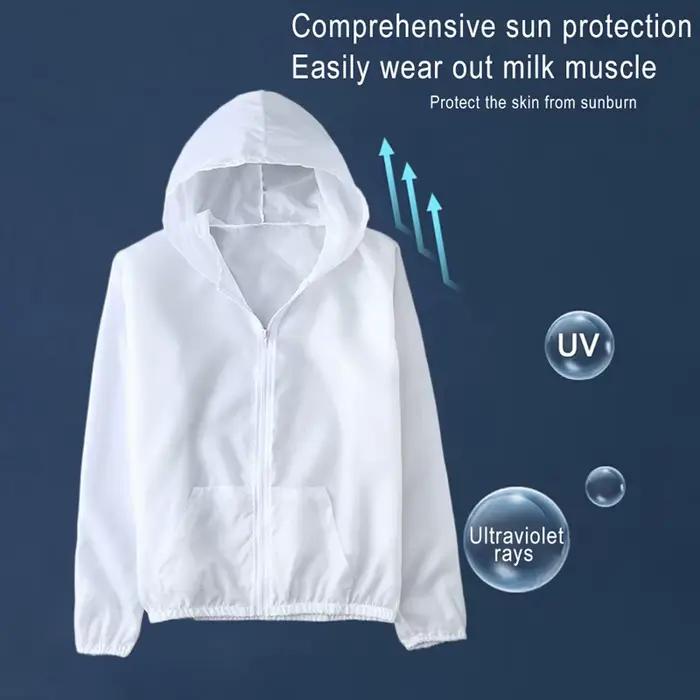 Manteau de Protection solaire respirant à séchage rapide pour femmes et hommes, manteaux légers pour