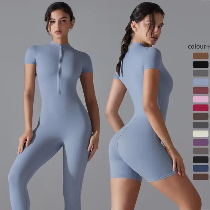Body de sport pour femmes, combinaison de Yoga, respirant, séchage rapide, vêtements de sport, Push