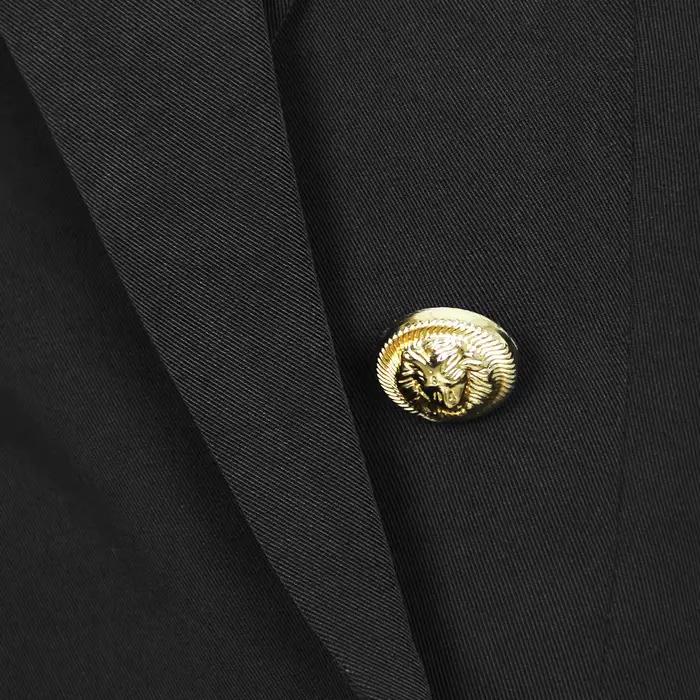 S-XXL trois couleurs 2023 mode nouveau solide Double boutonnage élégant Style CommPiedmont décontrac