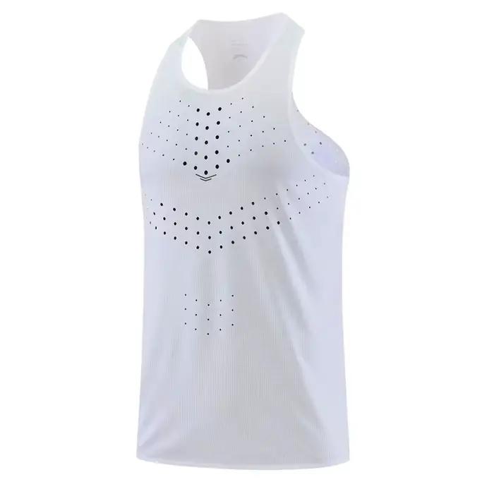 Athlétisme débardeur gilets de course vitesse sport Fitness chemises gars sans manches hommes femmes
