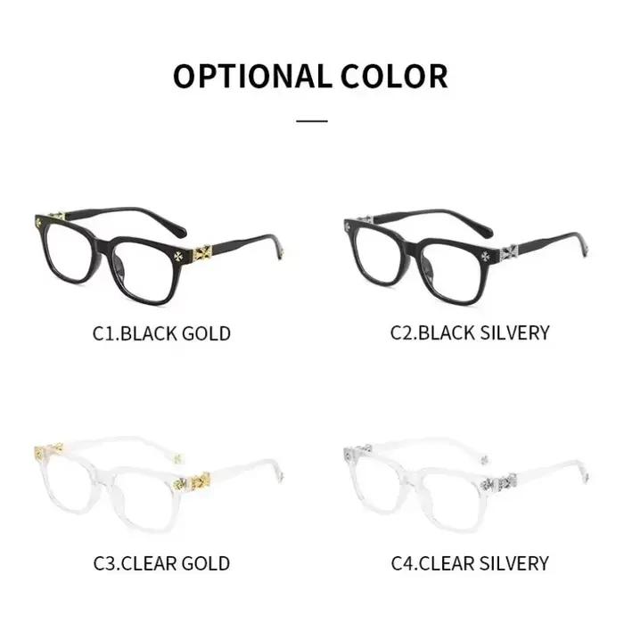 Nouvelles lunettes carrées classiques anti-lumière bleue, lunettes de lecture, lunettes vintage pour