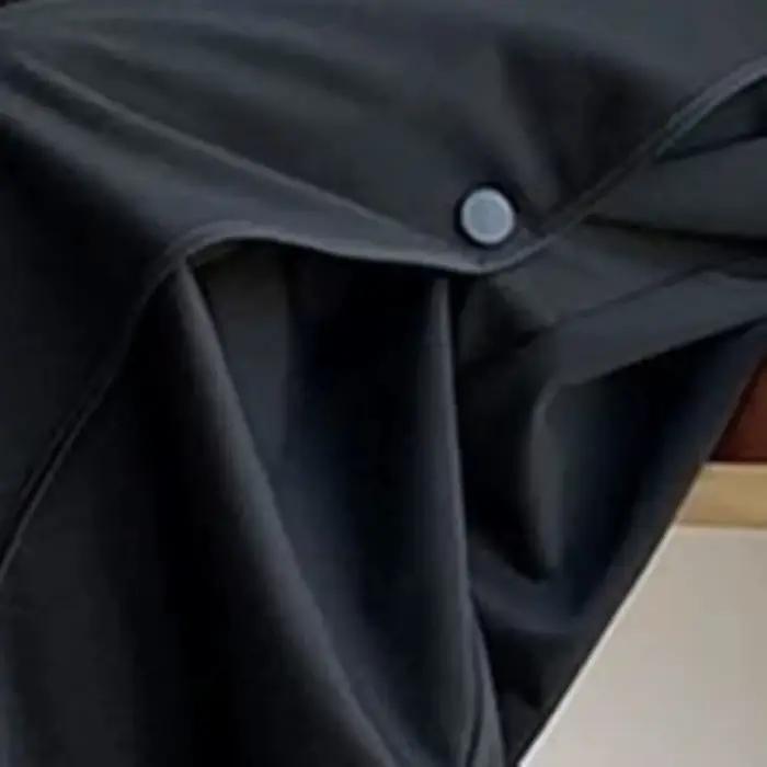 Pantalon décontracté grande taille pour femme, vêtements de travail taille haute, pantalon de sport