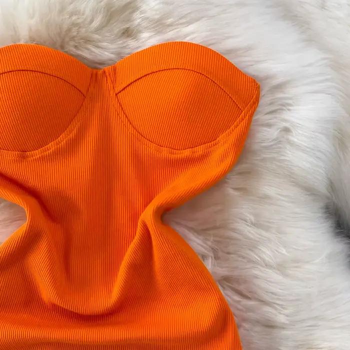 Robe bustier tubulaire sans bretelles, épaules dénudées, Sexy, moulante, Club de fête, élégante, ann