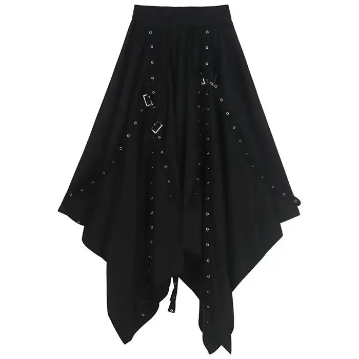 Jupe Steampunk gothique vintage victorienne pour femmes, jupe de fête pouvez-vous psy Hiphelicopter