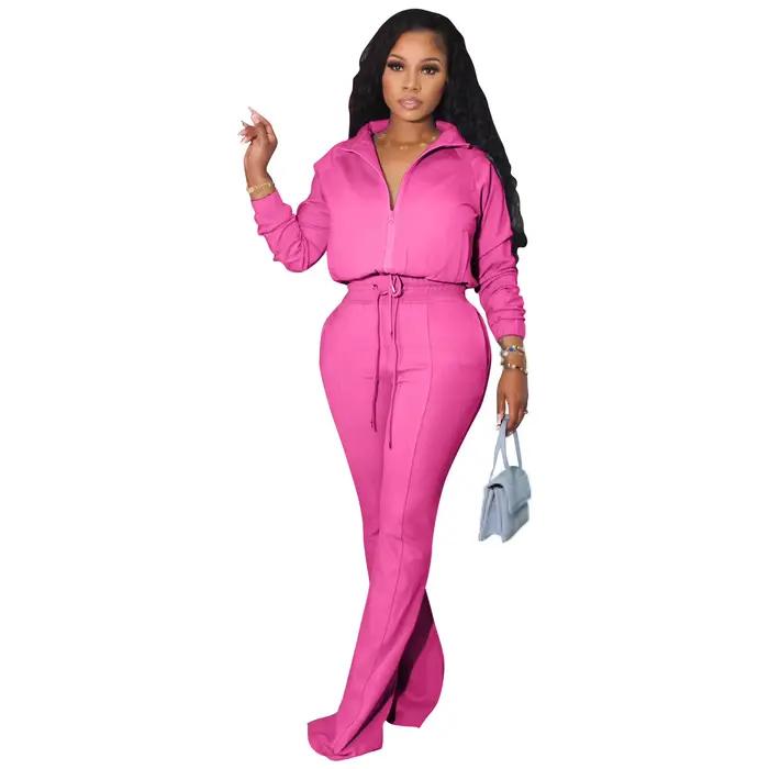 2 pièces ensembles femmes tenue deux pièces ensemble pour femmes pantalons ensembles sweats à capuch
