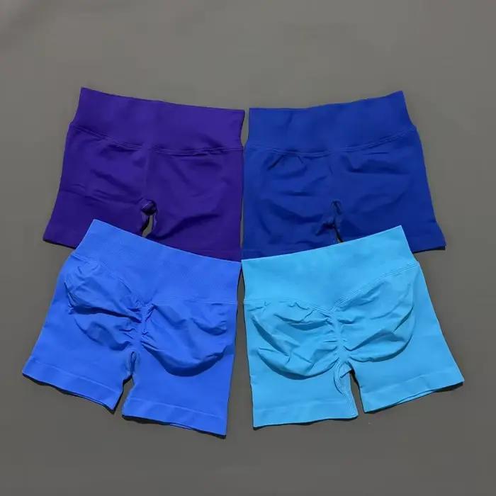 HISTELLO – short de sport pour femmes, taille haute, 4.5 pouces, pour yoga, entraînement, leggings s