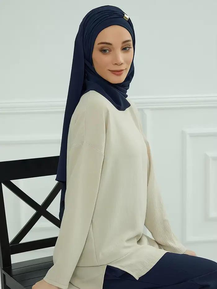Bonnets Hijab intérieurs pratiques, sous-écharpe musulmane, Bonnet à la mode pour femmes, doux, élas
