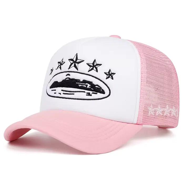 Nouveau chapeau en maille cinq étoiles pour hommes, chapeau Hip Hop de rue pour femmes, pare-soleil