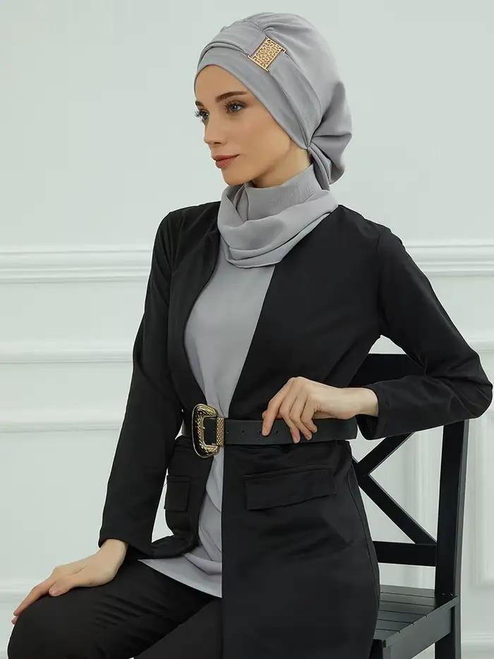 Chapeau musulman uni, Jersey intérieur Hijabs pour femmes, turquie, Turban instantané, casquettes is