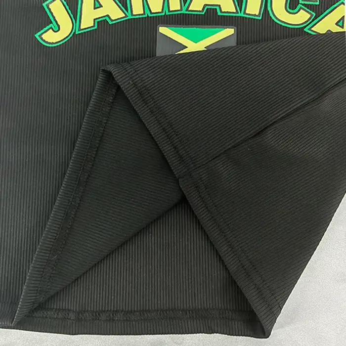 JAMAICA-Camisole noire à glaçure pour femmes, haut court, t-shirt décontracté, col en fibre, sexy, é