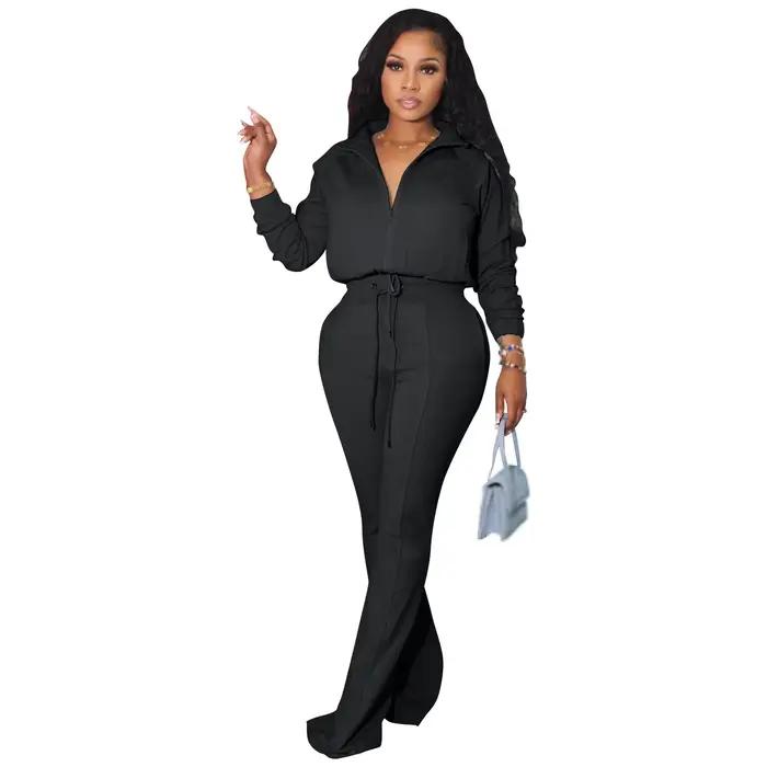 2 pièces ensembles femmes tenue deux pièces ensemble pour femmes pantalons ensembles sweats à capuch