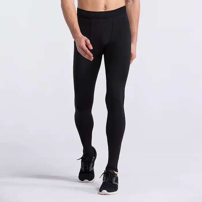 Leggings de Compression de gymnastique pour hommes, pantalons d'entraînement de Sport, collants de c