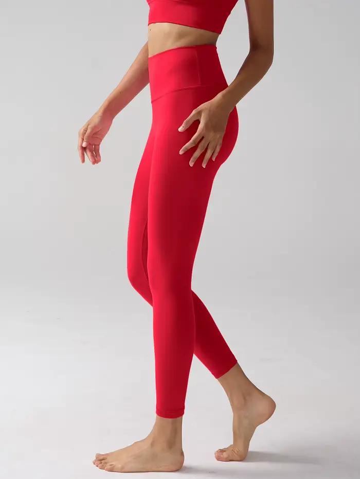 Leggings de yoga taille haute pour femmes, doux, respirants, collants de sport, pantalons de yoga él