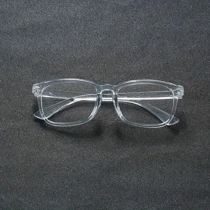 Lunettes Anti-lumière bleue à rivets carrés, 1 pièce, pour les déplacements quotidiens, lunettes à l