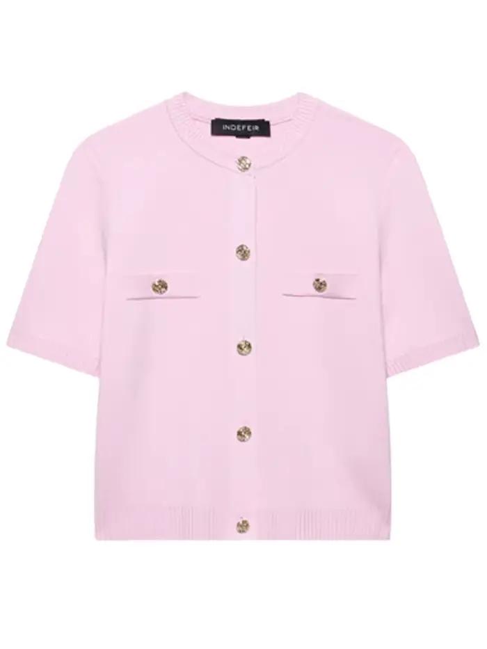 HXAO Cardigan femme tricots bouton dames à manches courtes tricot boléro femmes Tricot haut vêtement