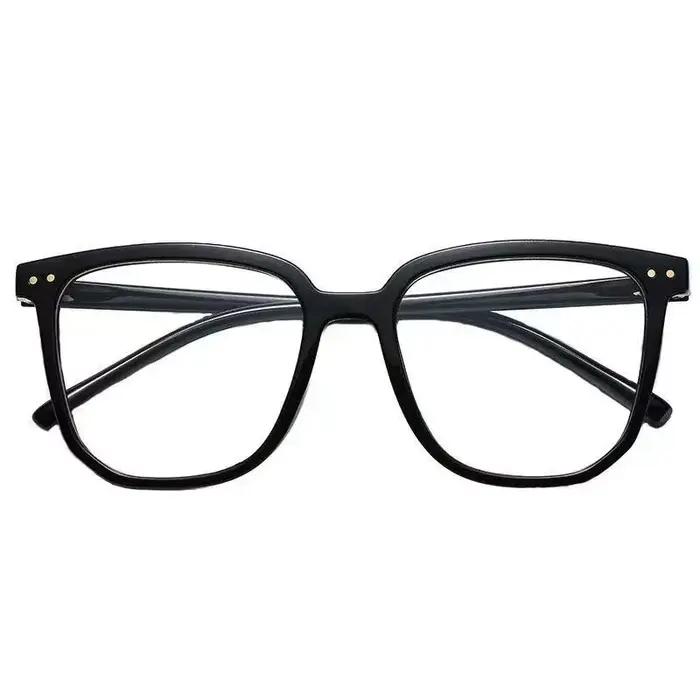 Lunettes anti-lumière bleue pour femmes, avec monture de lunettes régulière, finition rétro, monture