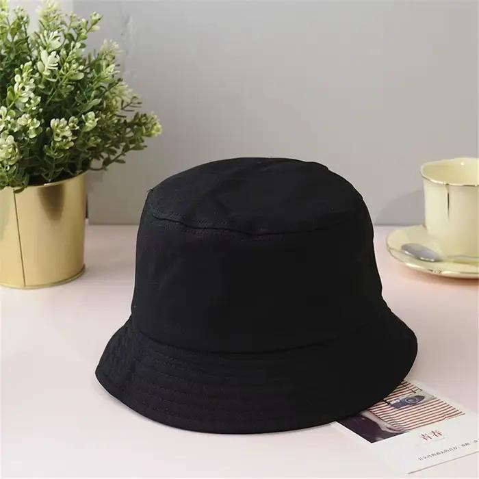 Chapeau unisexe pliable en coton, casquette de chasse, pêche, bassin, casquette de plage, protection