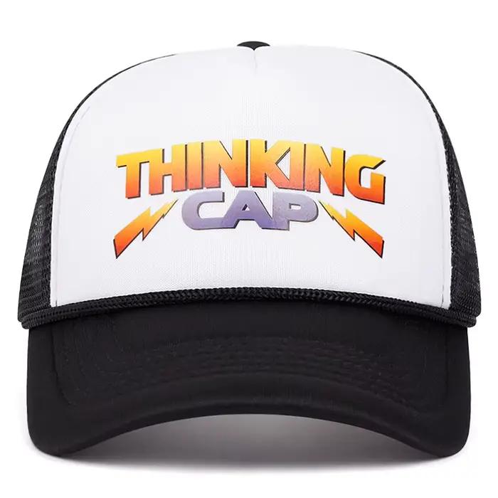 Casquette de baseball en maille respirante pour femmes et hommes, casquette de baseball brodée en ép