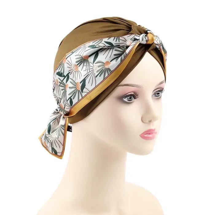 Bonnet turban extensible pour femme, bandeau de sauna, écharpe de sauna, bonnet féminin, casquettes,