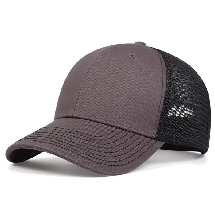 Casquette de Baseball unisexe à 8 lignes sur le bord du chapeau, chapeaux décontractés réglables pou