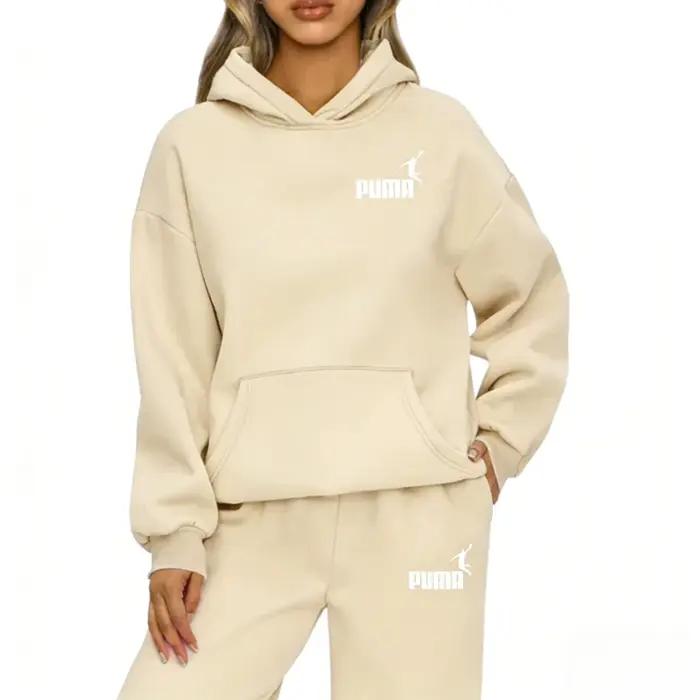 Ensemble de vêtements de sport pour femme, sweat-shirt à capuche coupe-vent et chaud pour cyclisme e